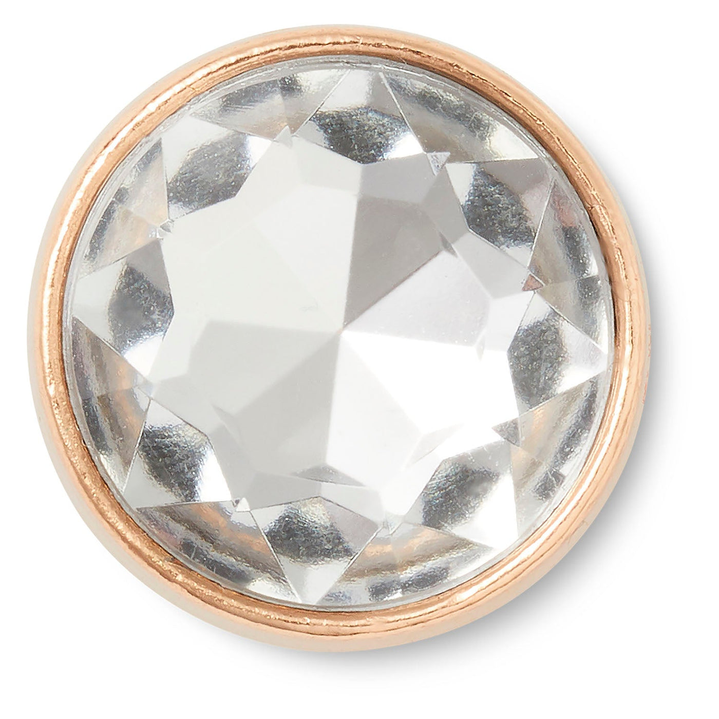 Clear Circle Gem Jibbitz