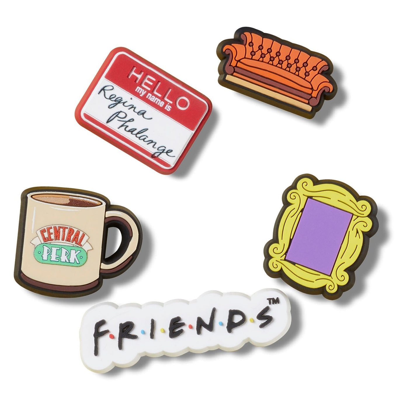 Friends 5 Pack Jibbitz