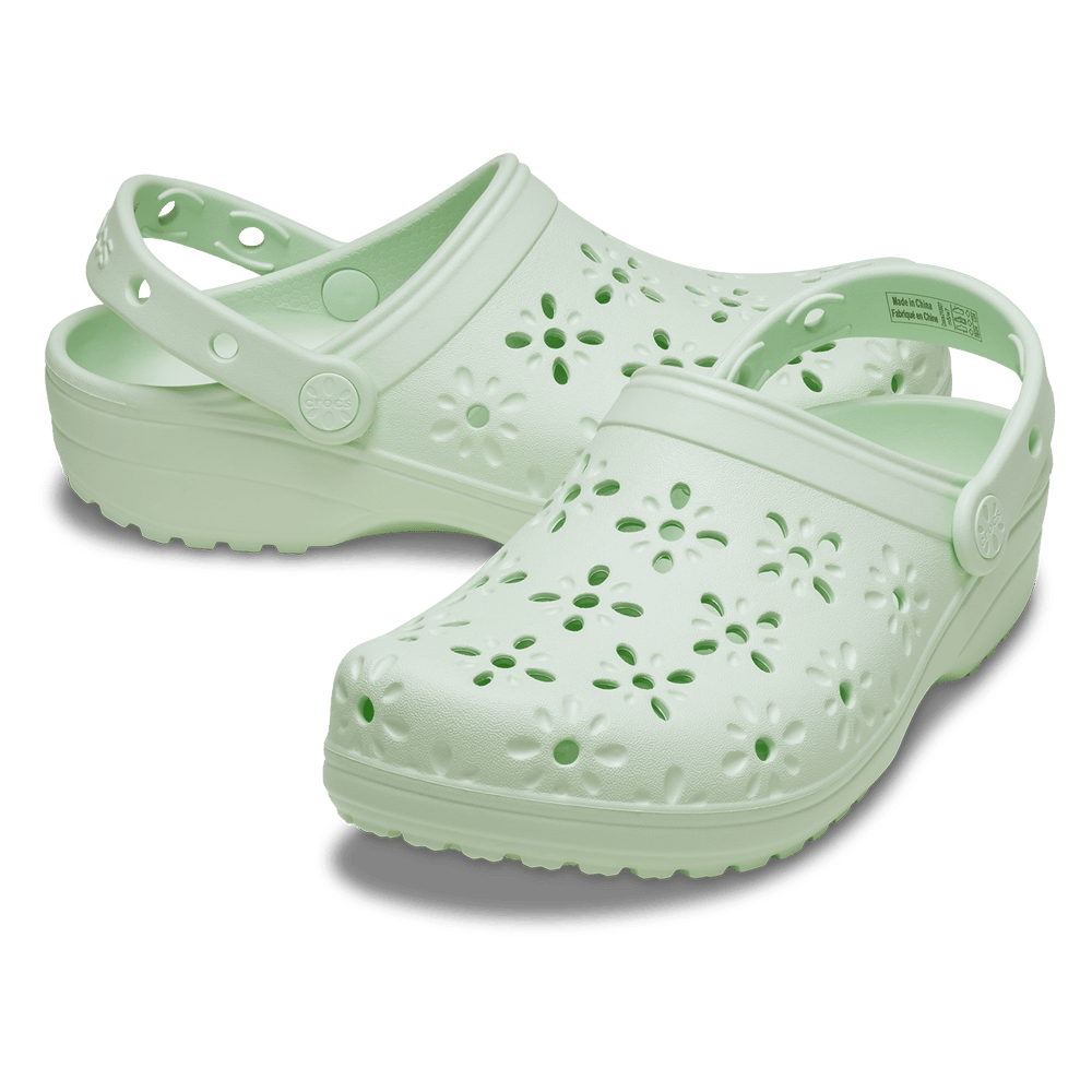 CLASSIC FLORAL CUT OUT CLOG