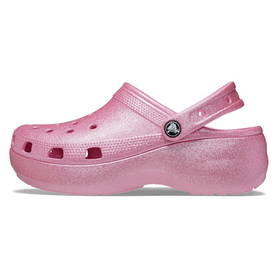 Classic Platform Glitter Clog Womens