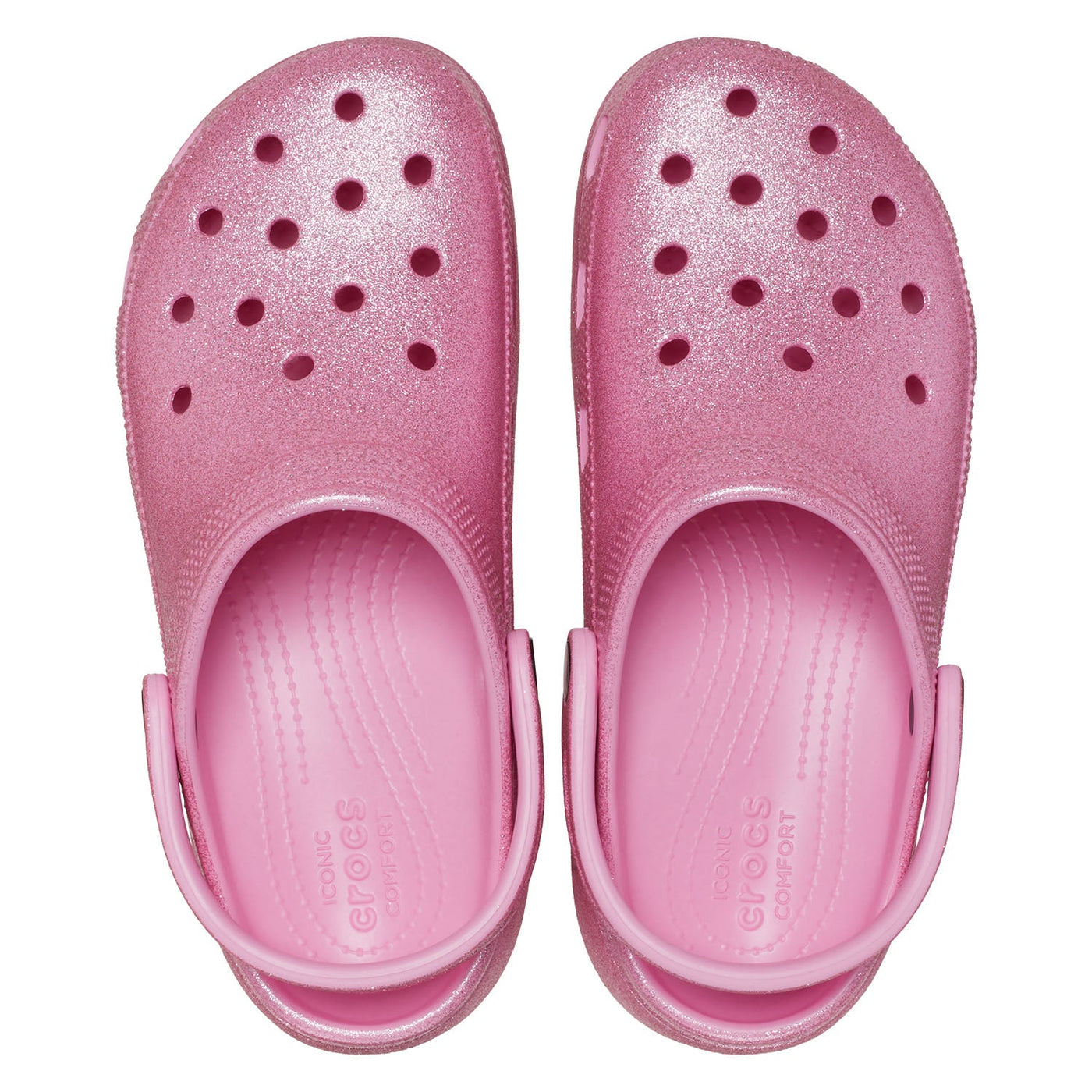 Classic Platform Glitter Clog Womens