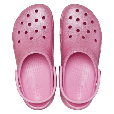 Classic Platform Glitter Clog Womens