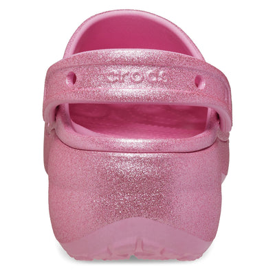 Classic Platform Glitter Clog Womens