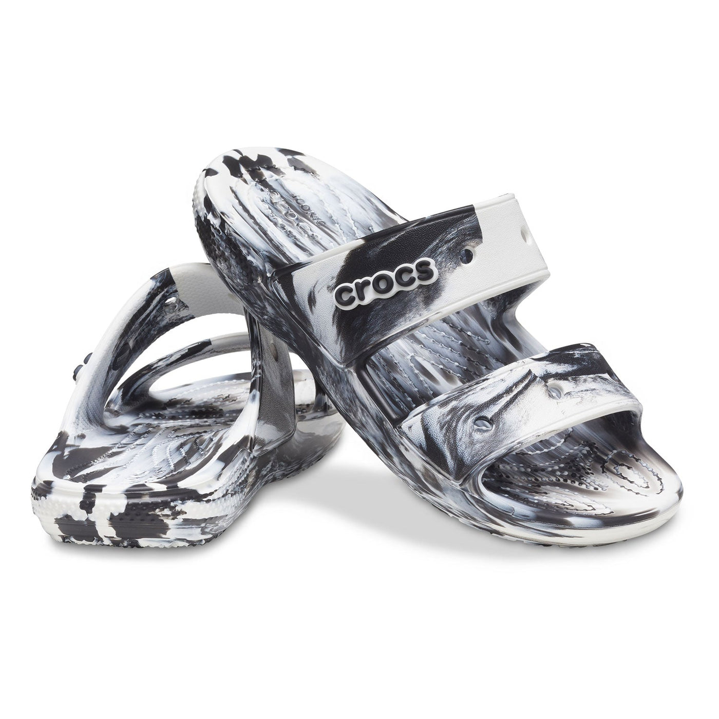 Classic Crocs Marbled Sandal