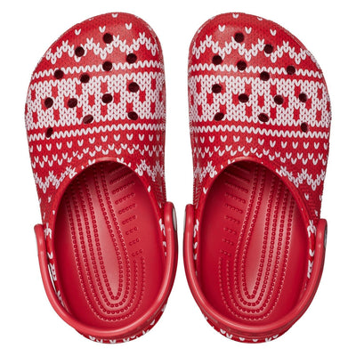 Classic Holiday Sweater Clog Kids (Age 5+)
