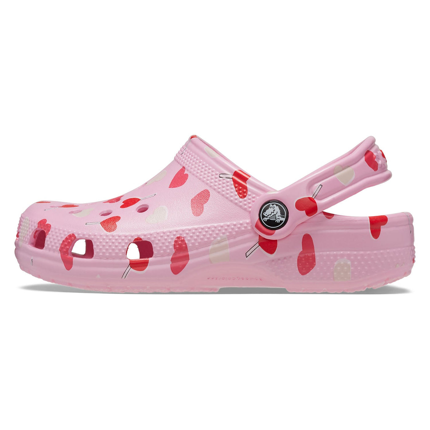 Classic Heart Print Clog Kids (Age 5+)
