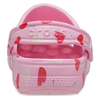 Classic Heart Print Clog Kids (Age 5+)